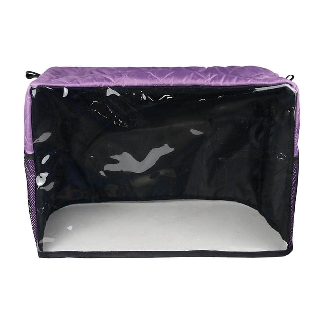 Sewing Machine Cover Protective Dustproof Waterproof Machine Cover Large Capacity Portable Purple