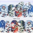 thumbnail image 2 of Explosion models Christmas series water transfer nail stickers nail stickers full stickers nail jewelry watermark stickers, 2 of 5