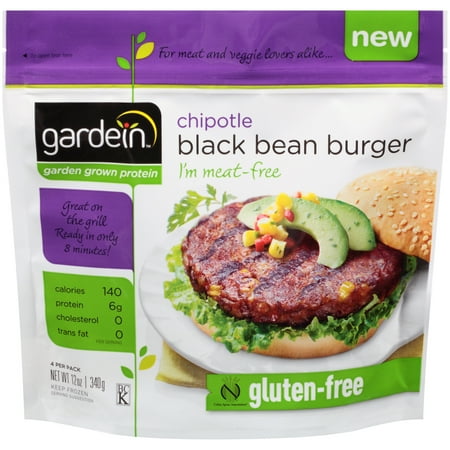 GardeinTM Chipotle Black Bean Burger 4 Ct Bag GardeinTM Chipotle Black Bean Burger 4 Ct Bag