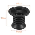 thumbnail image 2 of Uxcell Washing Machine Drain Pipe Seal Silicone Sealing Plug 52mm Black, 2 of 5