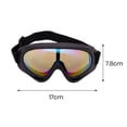 thumbnail image 3 of Anti-fog Ski Goggles Outdoor Sports Cycling Goggles Professional Clear Vision Ski Goggles with Windproof Eye Protection, 3 of 8