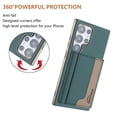 thumbnail image 2 of Decase Premium Flip Magnetic Wallet Case Compatible with Samsung Galaxy S24 FE,Shockproof RFID Wallet Protection Cover with Credit Card & Cash Slot,PC+TPU & PU Leather Hybrid Back Cover,Green, 2 of 12