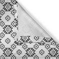 thumbnail image 4 of Ambesonne Tribal Grommet Curtain Single Panel, Motif, 50"x60", Charcoal Grey and White, 4 of 5