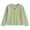 L340 Green, variant on Curuila Toddler Girls T Shirts Long Sleeve Solid Color Crew Neck Button Down Tops For Girls Spring Autumn Comfort Clothes Size 2-3 Years