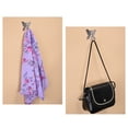 thumbnail image 4 of Uxcell 2.8" Bathroom Butterfly Style Wall Mounted Towel Hook, 2 Pack, 4 of 5