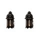 thumbnail image 1 of Ounissouiy Candelero clásico marroquí a prueba de viento, candelabro colgante de cristal de hierro votivo, farol para fiesta, hogar, boda, Type1 NO1, 1 of 6