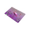 thumbnail image 2 of CADecor Animal Door Mat Home Decor, Beautiful Pink Flamingos among Water Lilies Indoor Outdoor Entrance Doormat 23.6x15.7 Inches, 2 of 2