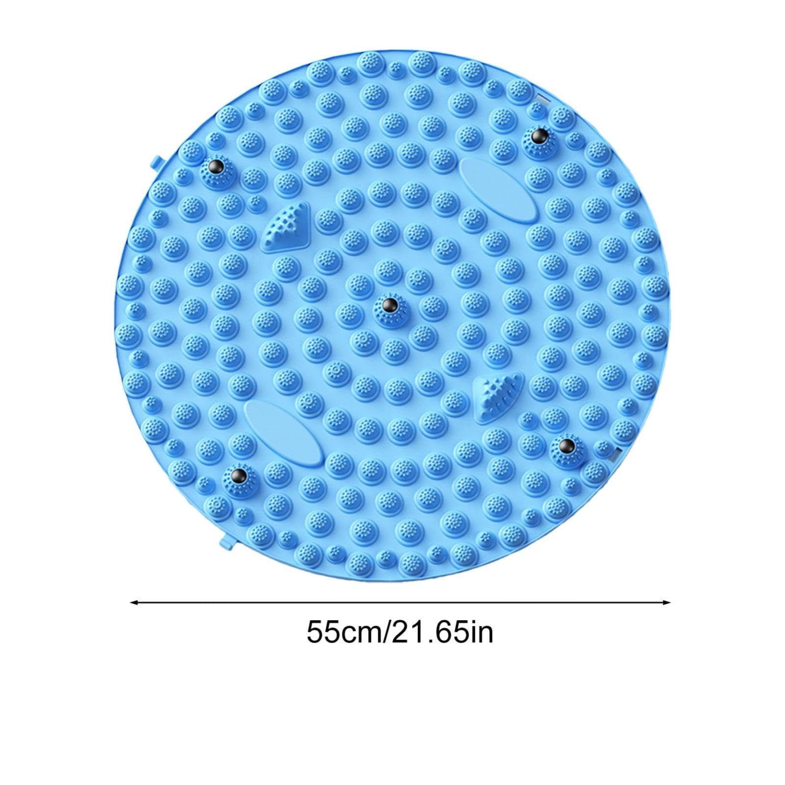Foot Massager Mat - Reflexology Mat with Magnetic Therapy Acupressure Disc - Ergonomic Acupressure Mat for Feet Relaxation, Pressure Point Pad for Foot Pain Relief - FSA/HSA Eligible