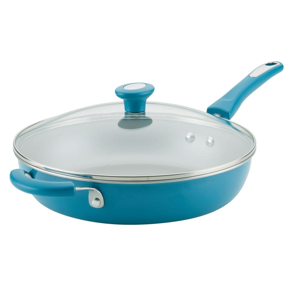 Rachael Ray 12 Get Cooking! Aluminum NonStick Frying Pan, Fry Pan
