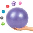 thumbnail image 1 of 10 Inch Exercise Pilates Ball Mini Exercise Barre Ball for Yoga,Stability Exercise Training Gym Anti Burst and Slip Resistant Balls Physical Therapy Improves Balance, Core Strength, Back Pain Posture, 1 of 4