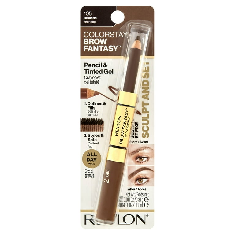 福袋セール Dual Fantasy, Brow ColorStay Revlon Sided Pencil Eyebrow アイメイク