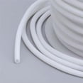 thumbnail image 3 of U8MO 85ft/Roll Colorful Hollow PVC Tubular Rubber Cords Jewelry String Thread 3mm-White, 3 of 3