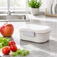thumbnail image 2 of Ouuluon Portable Bento Box with Ice Pack, Versatile Compartmentalized Airtight Lunch Box for Travel Work, 2 of 9