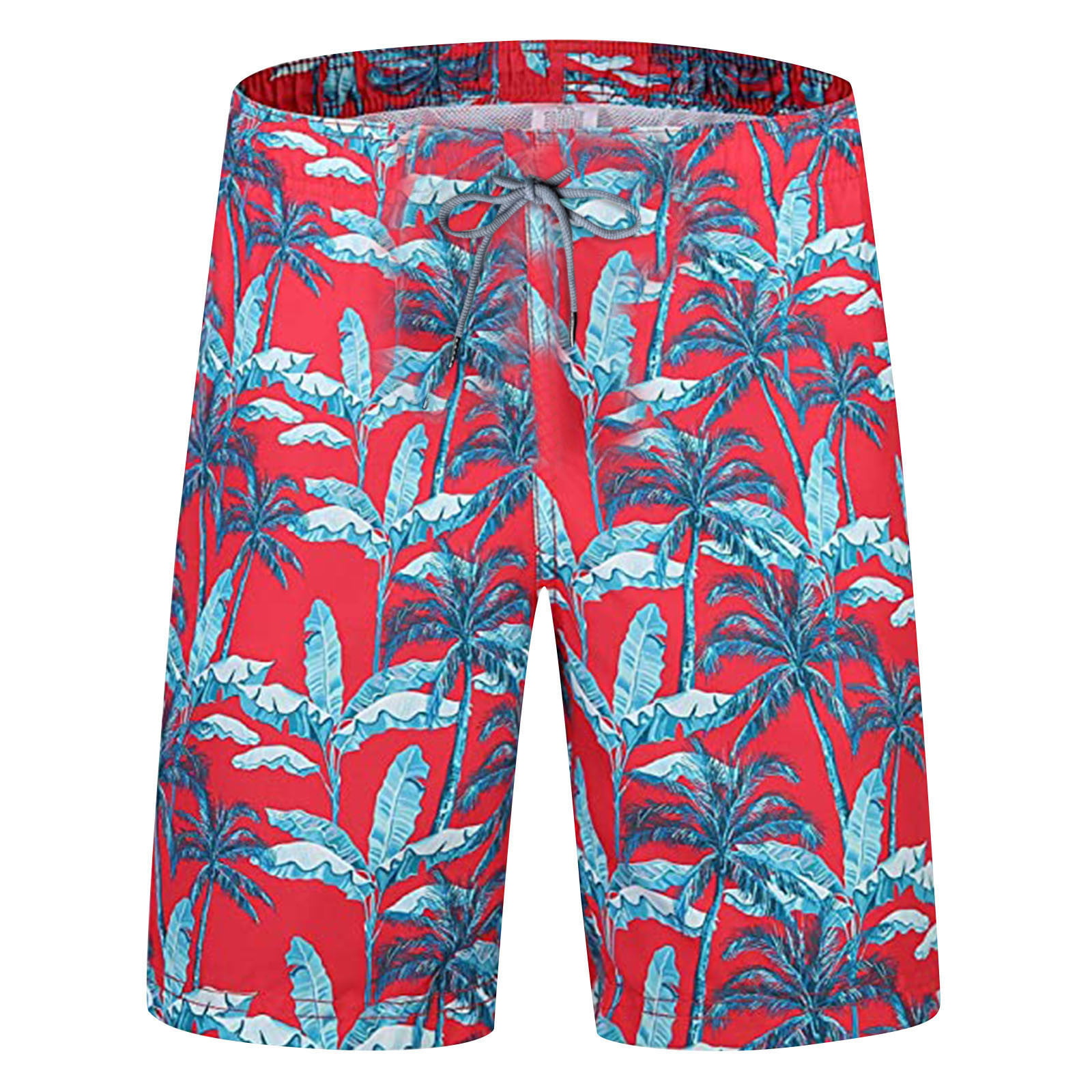 Bang Pink Bomb Resort Shorts - Stretch Boardshorts Neon Hot Pink Polyester/Elastane Men's 3X-Large