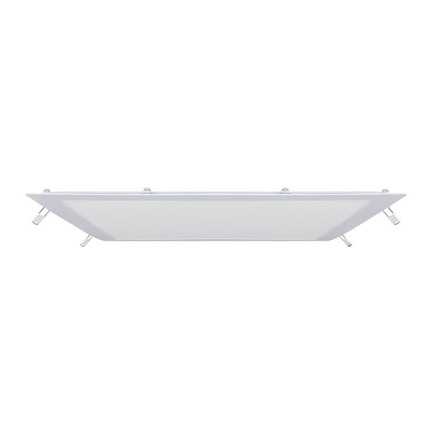 Estevez Luminaria LED Empotrable Cuadrada FLAT SQUARE ECO 24W Blanco – Luz Fría 6500K