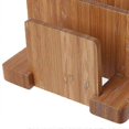 thumbnail image 3 of Bamboo Cutting Board Storage Rack Organizer for Kitchen Utensils, Pot Lid Holder Shelf with Bamboo Material, 3 of 4