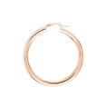 thumbnail image 2 of 14K Rose Gold 4x40mm Round Tube Polished Hoops - Women, 2 of 4