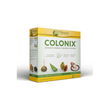 DrNatura Colonix Kit Whole Psyllium Husk Powder for Colon Cleanse,Colon Cleanser