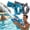 Mixes, variant on Electric Water Gun, Automatic Rechargeable LED Water Blaster, High-Pressure Squirt Gun with Light-Up Design for Pool & Beach