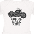 thumbnail image 4 of Inktastic Crawl Walk Ride Motorcycle Boys or Girls Long Sleeve Baby Bodysuit, 4 of 5