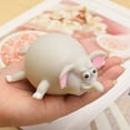 thumbnail image 1 of luoxinkenToy Squishy Toy Under $5 Stress Relief Vent Temper Toy Super Cute Can Inflate Small Animals Racket Ball Vent Decompression Toy, 1 of 4