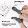 thumbnail image 6 of KOITHOT 12 Pair Men Ankle Socks Cushioned Breathable Low Cut Athletic Socks for Men Size 10-13, 6 of 7