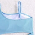thumbnail image 7 of JFOPQVSM Girls Comfortable Breathable Skin Friendly Sleeveless Swimsuit Fashionable Strap Swimsuit, 7 of 7