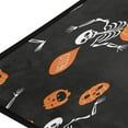 thumbnail image 2 of GZHJMY Funny Skeletons Kitchen Mats, Anti Fatigue Standing Mat for Home Kitchens Halloween Decor, 20"x39"（190）, 2 of 7