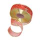 thumbnail image 2 of Cinta navideña Cinta navideña de 5 cm de ancho Cinta decorativa Cintas con borde de alambre para tarjetas de felicitación Ramo Guirnalda Estilo rojo B, 2 of 8