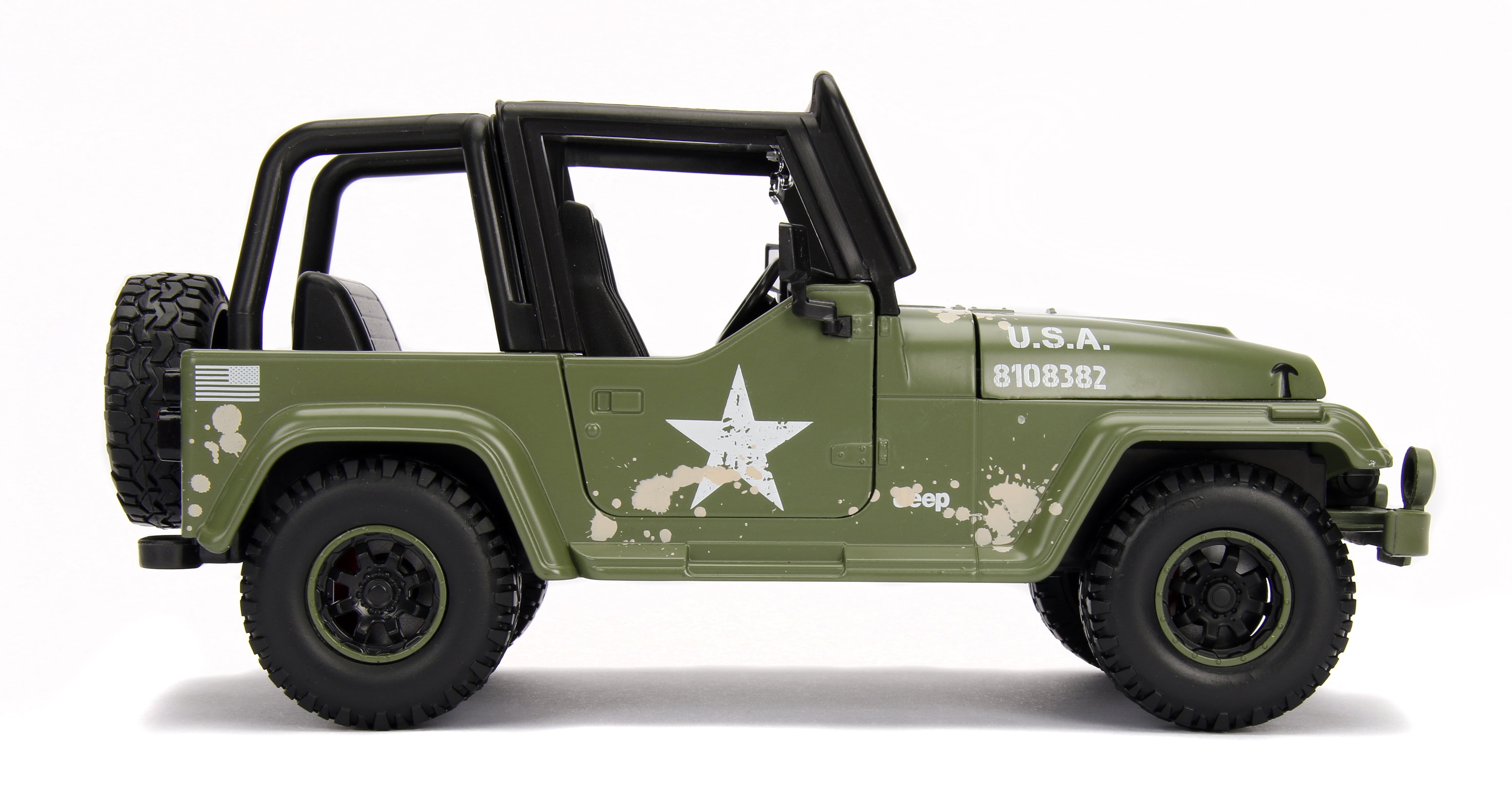 Jada Toys Just Trucks 1:24 Scale 1992 Jeep Wrangler Diecast