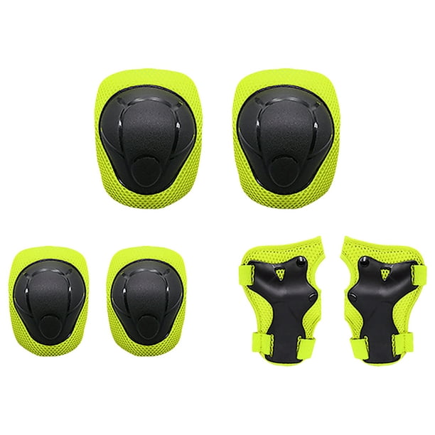 Kids Knee Pads Set 6 in 1 Protective Gear Kit Knee Elbow Pads with