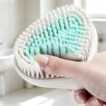thumbnail image 7 of Body Brush for Shower Back Scrubber with Long Handle 16.54 Inch Soft Bristles Non-Slip Bath Brush White 1 Pack, 7 of 7