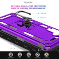 thumbnail image 5 of LeYi Galaxy A13 5G Case, Samsung A13/A32/A23 5G 4G/A04S Case with Screen Protectors [2 Pack], Military-Grade Heavy Duty Phone Case with Magnetic Ring Kickstand for Samsung A13 5G/ A04S/ A04, Purple, 5 of 7