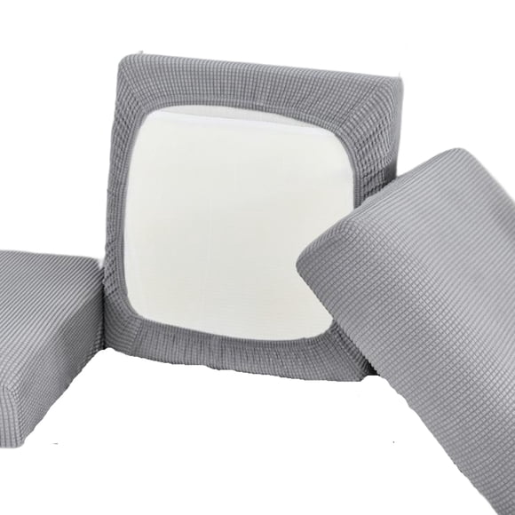Matsuzay Funda de sofá Cojín de asiento Protector de muebles Mano de obra Equipo de protección decorativo Resiliencia Suministros para el hogar Fundas Decoración del hogar Gris claro Matsuzay HA067476-03