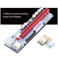 thumbnail image 4 of Methold 1/3/6 Uds. V011 USB 3,0 PCI-E V011 -X Cable para tarjeta de vídeo X16 Extender PCI-E Card para minería Electrónica miscelánea No.01, 4 of 6