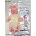 thumbnail image 4 of 1 Pc 18 Inch Handmade Lovely Levi Bebe Reborn Doll 3D Painted Skin Newborn Baby Doll Cloth Body(genderless) Pacifier Send Random, 4 of 5