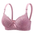 thumbnail image 2 of hoksml Women's Lace Push Up Underwire Bra, Firm Support and Snug Comfort, Soft Stretch Everyday Essential Undergarment, 2 of 8