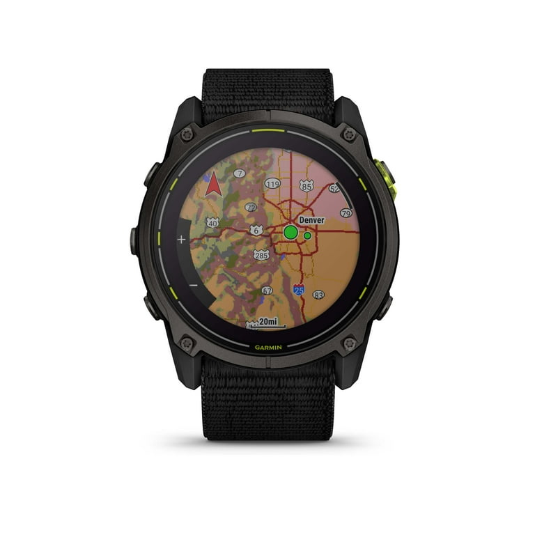 Garmin Enduro 3 Solar Sapphire Smartwatch Carbon Gray DLC