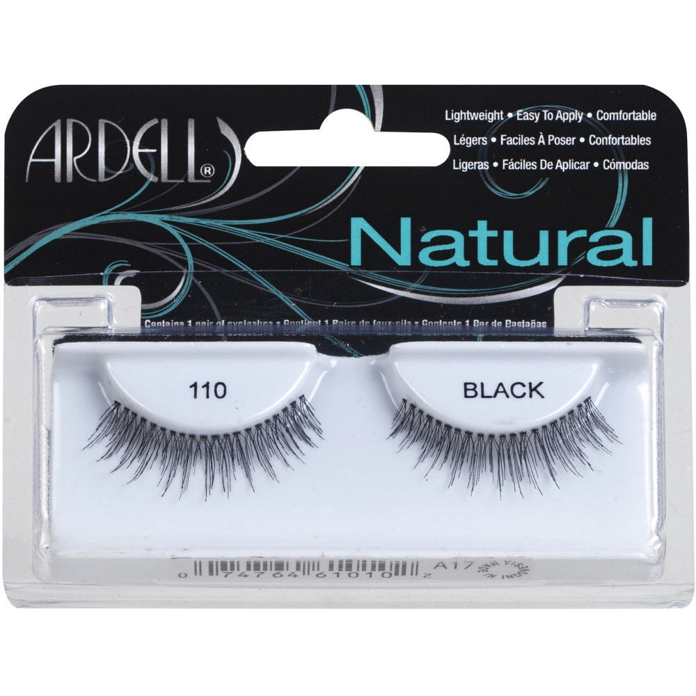 (Pack of 6) Ardell Natural Eyelashes 110 Black