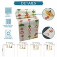 thumbnail image 6 of Spring Floral Table Runner 48 Inches, Green Botanical Summer Flower Birds Bed Runner Dresser Scarves Tabletop for Indoor Outdoor Parties/Ceremony/Banquet, 13" x 48", 6 of 9