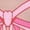 LIGHT PINK, variant on Instant Message - Simple Bow Short Sleeve Boxy Graphic T-Shirt