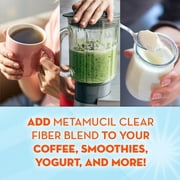 Metamucil GLP-1 Friendly Clear Fiber Supplement, Unflavored, 75 Servings