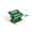Green, variant on Marcato Atlas+ Pasta Machine with Cutter, Hand Crank, and Instructions, Made in Italy, Green