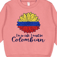 thumbnail image 3 of Inktastic I'm So Cute, I Must Be Colombian Sunflower Toddler Sweatshirt, 3 of 4