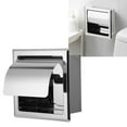 thumbnail image 2 of Toallero de Papel Portarrollos de Papel HigiéNico Impermeable para Cocina para Hotel para Cuarto de Bao Portarrollos Estante de papel higiénico acero ino ANGGREK Cocina, Decoración y Otros, 2 of 8