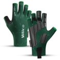 thumbnail image 1 of VILICO A0129 UPF 50+ Professional Fishing Gloves Anti Slip Half Finger Gloves for Outdoor Cycling -, 1 of 5