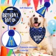 thumbnail image 4 of Dog Birthday Party Supplies Decorations, Dog Birthday Bandana, Hat with Birthday Numbers, Bow Tie, 4 of 5