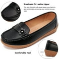 thumbnail image 3 of Ecetana Loafers for Women Causal Dressy Shoes Comfortable Walking Flats Shoes, 3 of 6