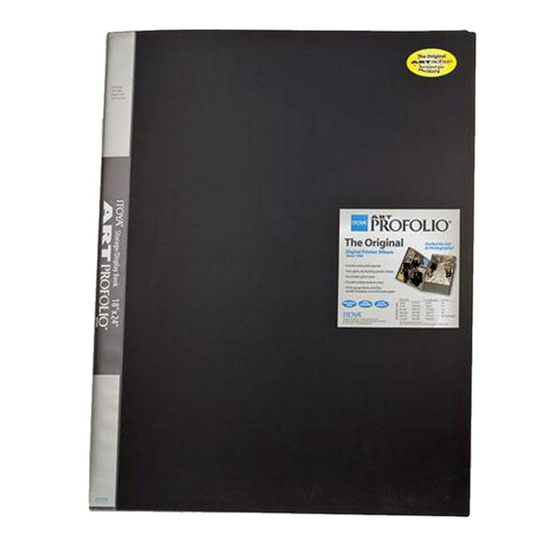 ITOYA 18 inch x 24 inch Original Art Profolio Presentation Book/Portfolio-  for Art, Photography, and Documents - Pack of 3