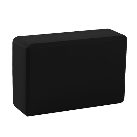 EVA Yoga Pilates Brick Workout Exercise Training Bodybuilding Block (Black)